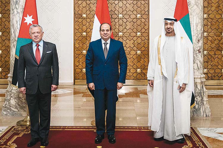 Sisi welcomes Mohamed, praises brotherly relations