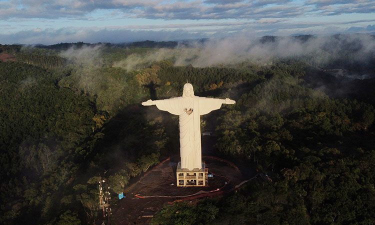 Brazilian town builds Christ statue taller than Rio's