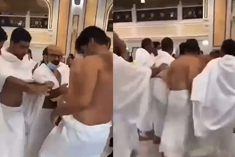 VIDEO: Fistfight erupts inside Grand Mosque in Saudi Arabia