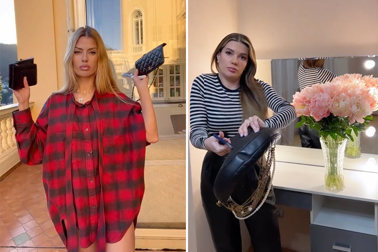 VIDEO: Russian fashion models slice their Chanel luxury bags in two over Russophobia and sanctions