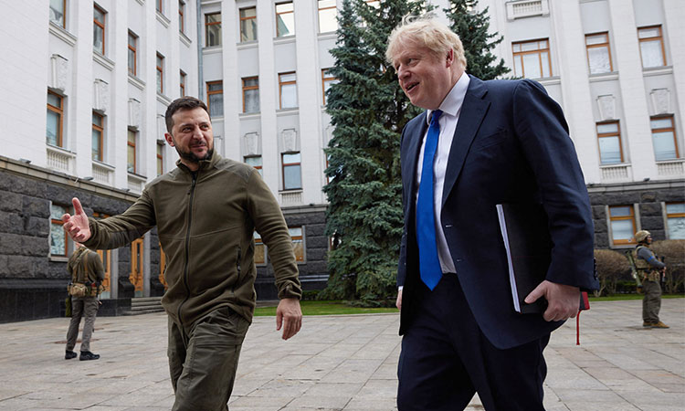 Russia bans entry to PM Johnson, other top British politicians over Ukraine war