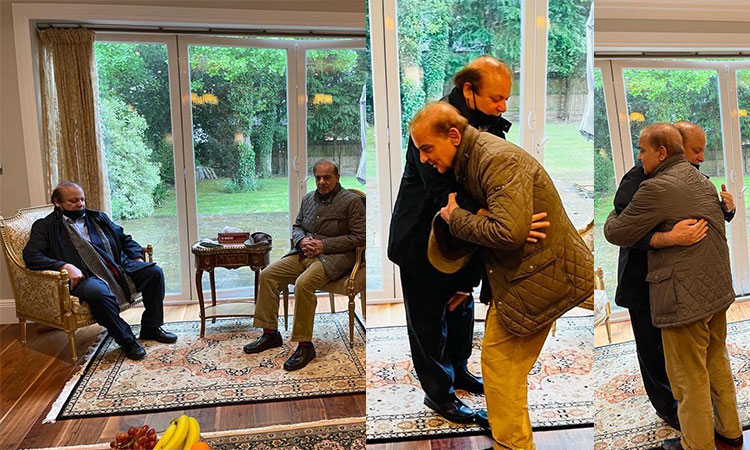 Pakistan’s Sharif brothers meet in London, social media comes up with memes 