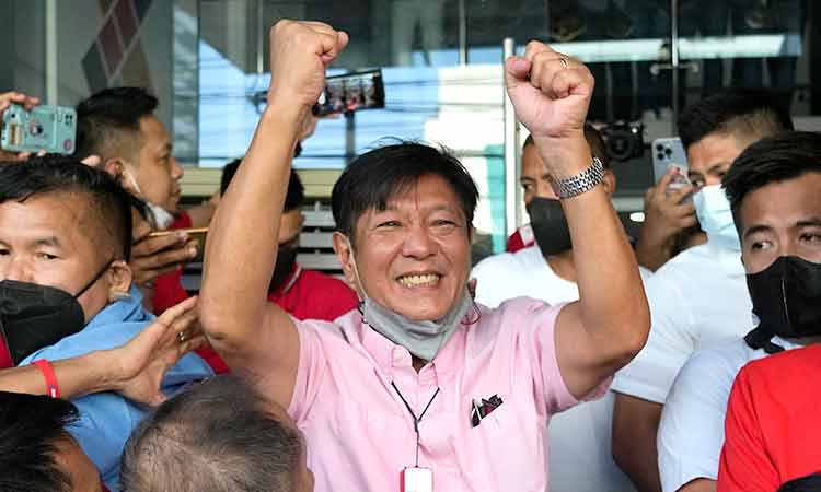 US, China congratulate Marcos for Philippine election win