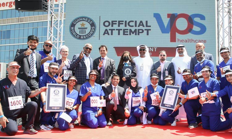 UAE nurses set two Guinness World Records titles on International Nurses Day