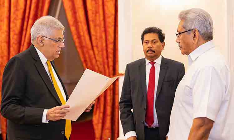 Ranil is back