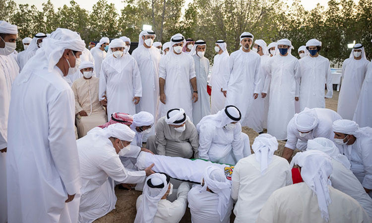 Sheikh Khalifa laid to rest at Al Bateen Cemetery in Abu Dhabi 