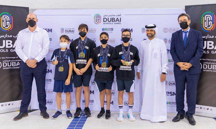 Repton School take top spot in swimming competition at Dubai School Games