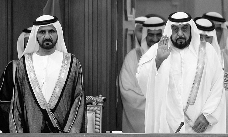 Sheikh Mohammed mourns death of Sheikh Khalifa Bin Zayed