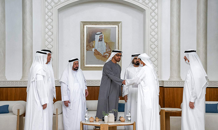 Ajman Ruler congratulates Sheikh Mohamed Bin Zayed on election as UAE President