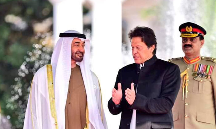 Imran Khan congratulates Sheikh Mohamed Bin Zayed