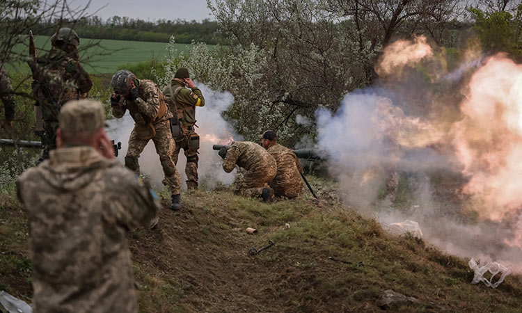 Ukraine wages counteroffensive against Russian forces in east