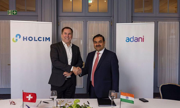 Adani to become India's No.2 cement maker with $10.5 billion Holcim deal