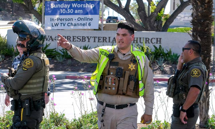 One dead, four critically injured in California church shooting