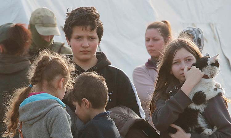 Ukraine evacuates more civilians from besieged Mariupol