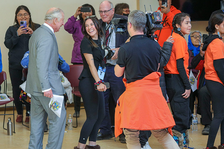 VIDEO: Prince Charles dances during traditional drum show in Canada