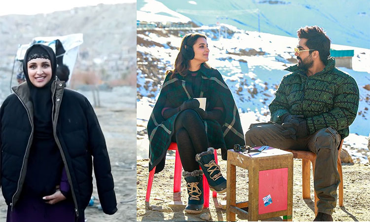 VIDEO: Indian actress Parineeti shoots at -12˚C, says 'camera froze'