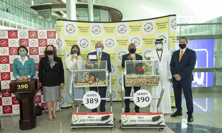 2 Indian expats win $1 million each in Dubai Duty Free draw