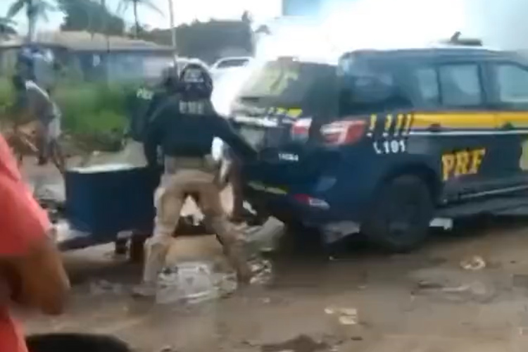 Video of Brazilian man gassed to death by police in a car sparks outrage