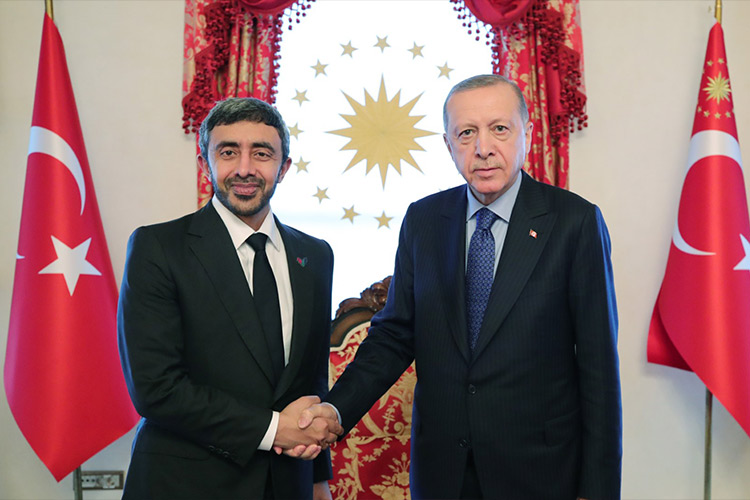 Sheikh Abdullah, Turkish President discuss region and Ukraine crisis