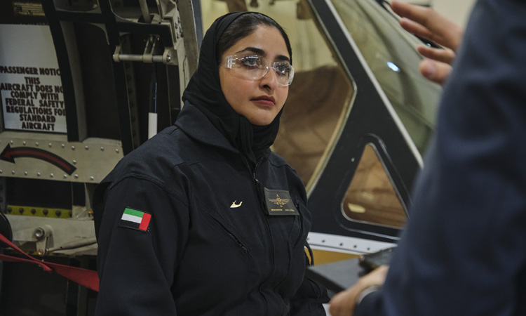 Sheikha Mozah Bint Marwan becomes first woman to pilot the AW609 tiltrotor