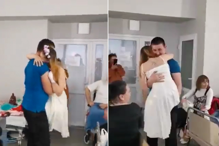 VIDEO: Ukrainian nurse who lost both legs in Russian attack, dances with husband after their wedding