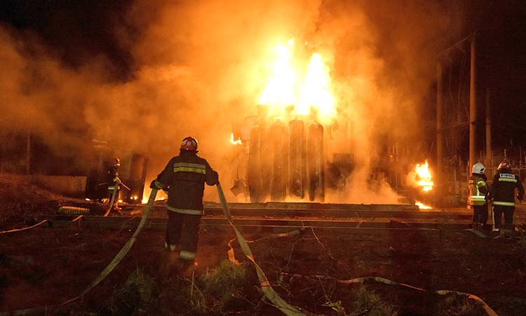 Ukraine, Russia blame each other for nuclear plant shelling