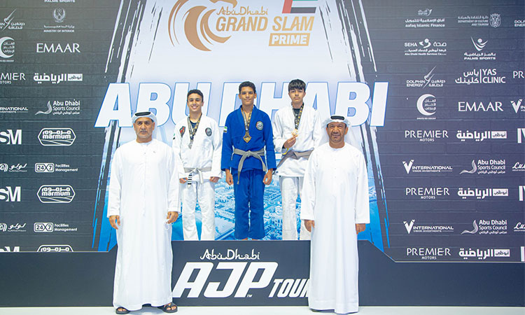 Emirati athletes steal show in Abu Dhabi Grand Slam World Tour finale opener