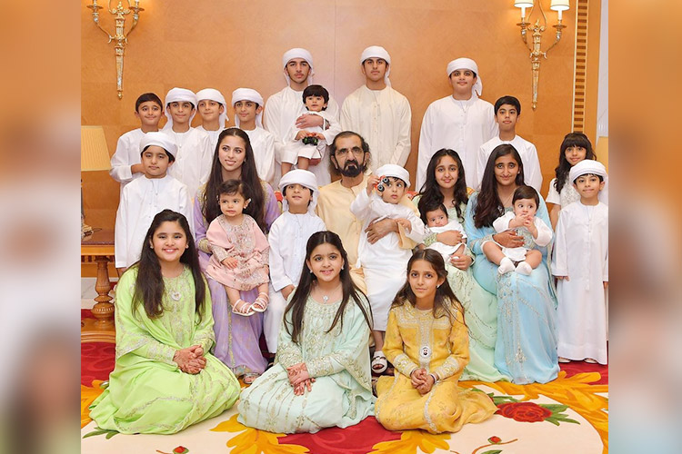 Sheikh Mohammed spends quality time with grandchildren in Dubai