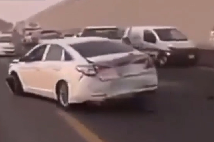 VIDEO: Saudi Police arrest man who stole car, attacked citizen