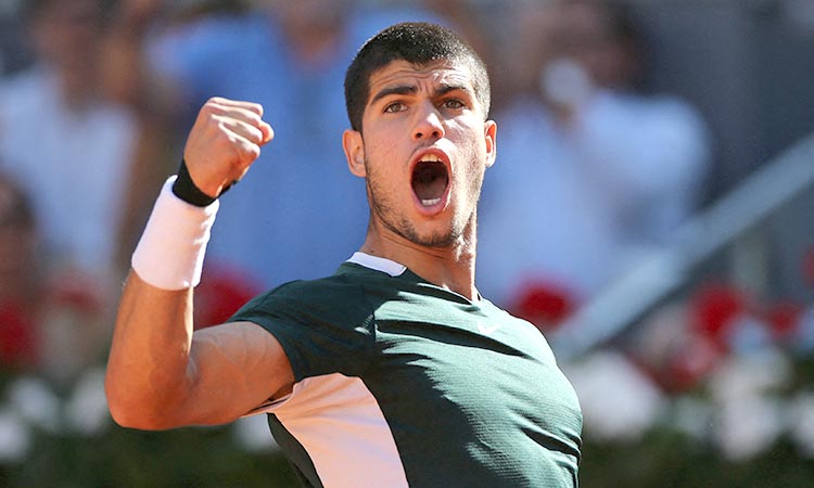 Giant-killer Alcaraz downs Djokovic in thriller to book berth in Madrid final