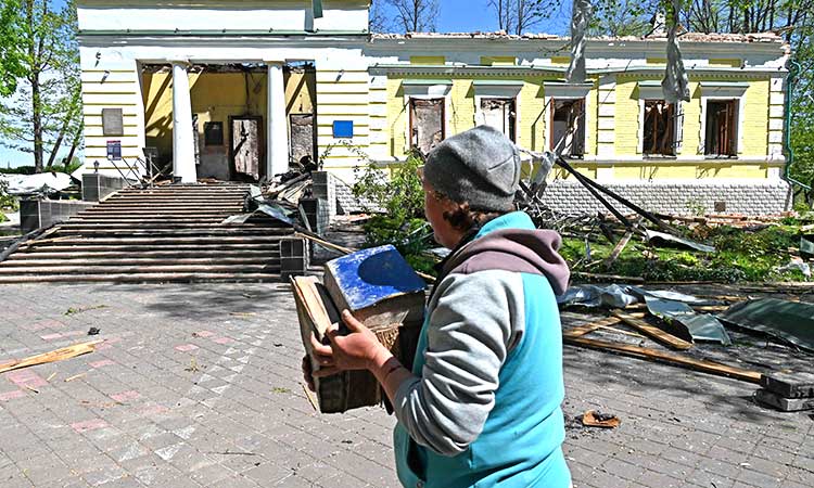 Ukraine's Zelensky ‘speechless’ after shelling destroys museum dedicated to poet