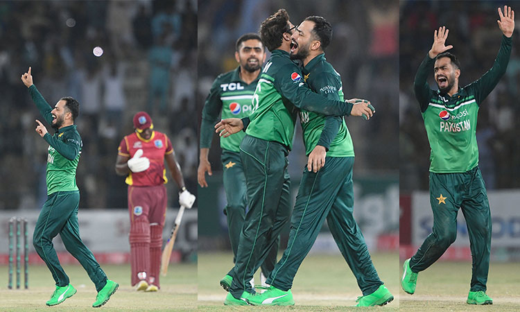 Nawaz grabs four wickets, leads Pakistan to series win over West Indies