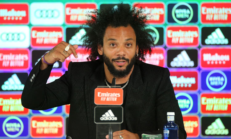 Tearful Marcelo bids farewell to Real Madrid after 15 years