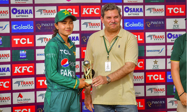 Pakistan leg-spinner Tuba crowned ICC Women's Player of the Month