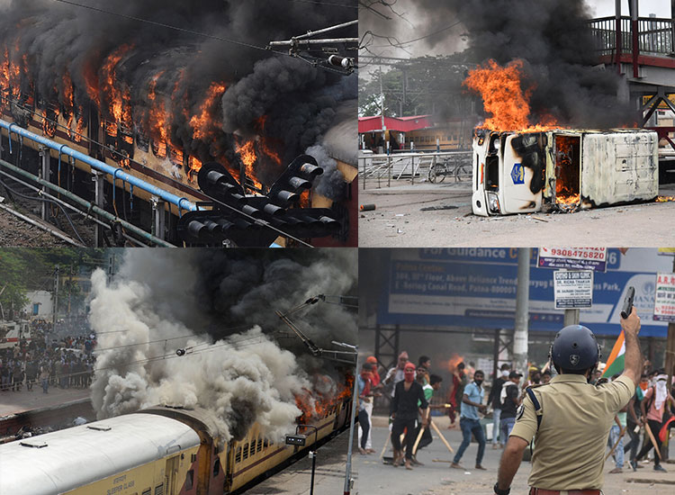 VIDEO: One dead, scores injured in India unrest over military hiring scheme 'Agnipath'