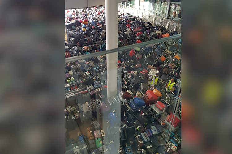 Luggage chaos at Heathrow airport continues for frustrated travellers