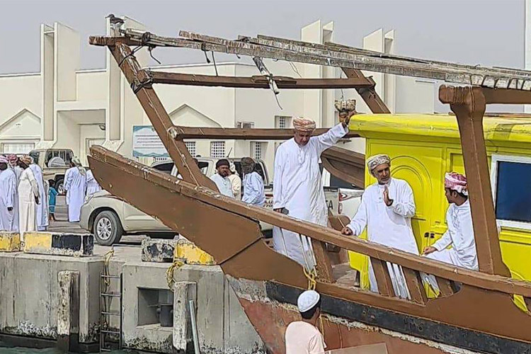 VIDEO: Two Omani fishermen found off Pakistan after missing in the sea for 10 days