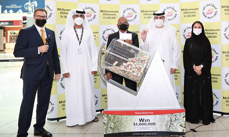 62-year-old Indian national in Oman wins $1m in Dubai Duty Free draw