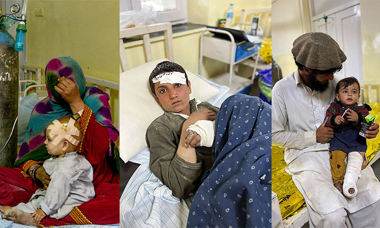 Heartbreak and shock at Afghan quake hospital