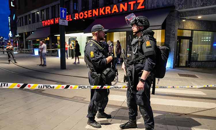 Two killed in mass shooting in Norway; more than a dozen hurt