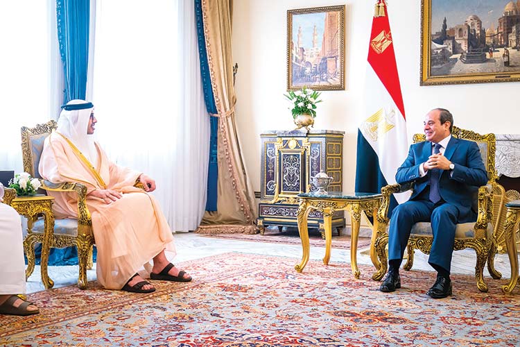 Egyptian-Emirati ties are a model to be copied: Sisi