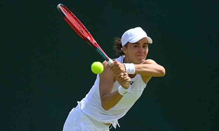 Ukraine's Kalinina will use Wimbledon prize money to rebuild parents' home