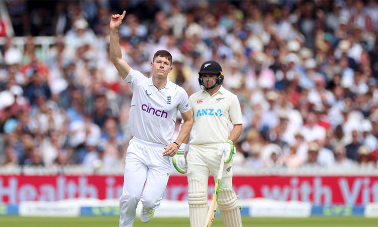 England debutant Matthew Potts strikes again in New Zealand Test series opener 