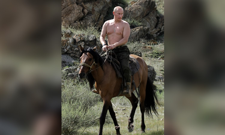 VIDEO: Western leaders would look 'disgusting' topless, says Putin