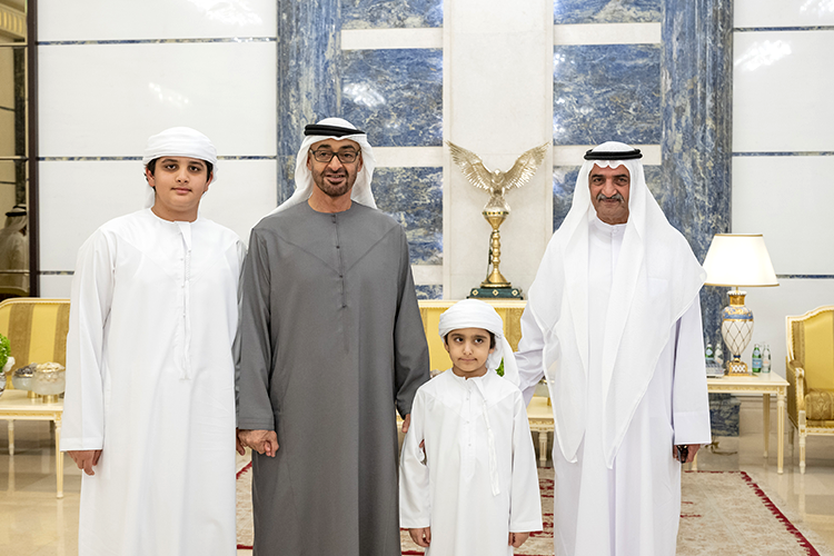 UAE President meets Ras Al Khaimah, Fujairah and UAQ Rulers