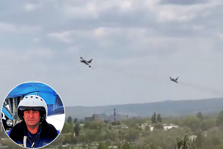 Video shows Russian general’s fighter jet shot down by Ukraine forces