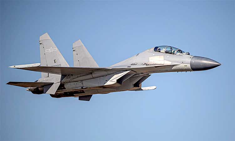 Taiwan says Chinese fighter jets flying near island