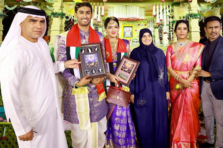   Emirati and Indian bonhomie on display at Dr. Sri Ram’s son’s wedding in Hyderabad