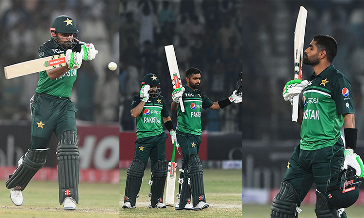 Babar's 100, Khushdil's cameo help Pakistan beat West Indies by five wickets in first ODI