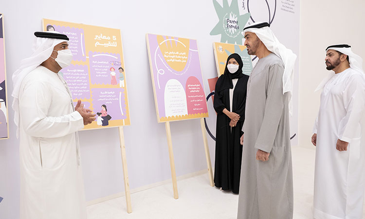 President Mohamed Bin Zayed honours recipients of ECA's Parent-Friendly Label